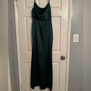 Dark Green Dress